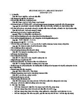Đề cương ôn tập học kì I môn Vật lí lớp 9 - Năm học 2016-2017